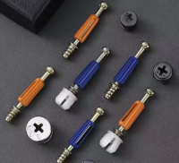 3 In 1 Screw Eccentric Nut Furniture Wardrobe Fastener